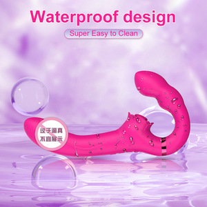 Strap-ons per <span class=keywords><strong>marito</strong></span> e moglie vibratori donna Control coppia Dildo lesbico vibratore anale giocattoli Sexy masturbazione vaginale - Product Image 3