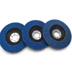 4.5"/115mm*22mm Abrasive Flap wheel Emery Cloth overlapped Abrasive Sanding Discs for polishing 72Flaps