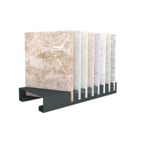 Étagères de présentation simples en porcelaine pour le bureau, présentoir en pierre et en marbre, stand d'exposition, présentoir en quartz pour la décoration
