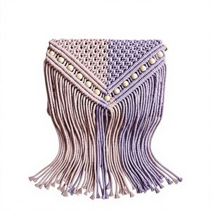 Sac fourre-tout en crochet blanc avec chaîne dorée, sac à bandoulière décontracté fait main, écologique, imperméable pour un usage quotidien - Product Image 2