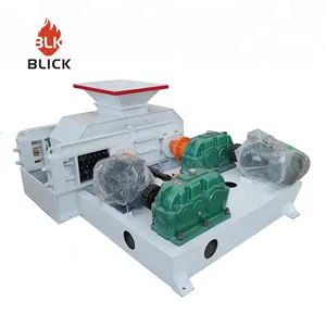 BLK 400*250 roller crusher sand making double roller crusher machine 2pg hydraulic smooth teeth roller crusher