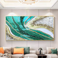 Peintures murales sur toile grand format, faites à la main, texture abstraite moderne, œuvres d'art hôtelières modernes, vente en gros personnalisée en usine