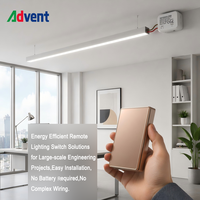 Contrôleur d'éclairage sans fil auto-alimenté, dispositif de gestion de l'éclairage intelligent pour la maison, interrupteur mural intelligent standard britannique