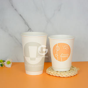 Vaso de Papel de Doble Pared de Tamaño Personalizado, Suministro de Fábrica, Vaso Desechable - Product Image 2