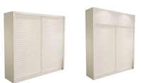 Ensemble de meubles de chambre à coucher modernes et luxueux, armoire et coiffeuse convertibles en lit simple avec rangement pour appartement