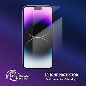 Sản phẩm mới 9H trong suốt tái chế vật nuôi phim vật liệu nhựa siêu mỏng R-PET bảo vệ màn hình cho iPhone 14 15 16 17pro - Product Image 6
