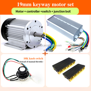 Moteur à entraînement central longue durée 60V 72V 3000W 4000W sans balais DC pour extracteur de tapis et nettoyeur haute pression industriel - Product Image 3