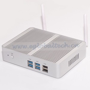 Eglobal Industrial ใหม่ fanless Mini PC Intel <span class=keywords><strong>Pentium</strong></span> GOLD 6405U 6 * USB Dual Core <span class=keywords><strong>Windows</strong></span> 10 /linux DDR4 SSD Intel UHD Graphics - Product Image 3