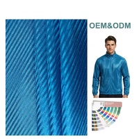 Nouveauté - Tissu en tricot rayé de couleur personnalisée 180 g/m², 100 % polyester, pour vêtements de sport