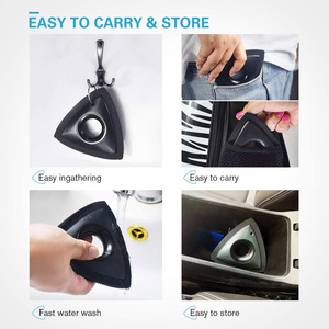 Mini Pet Hair Remover Triangle Great for <b>Bedding</b> Couch Car Interior Detailing Home Furniture Handheld Professional Reusable Fur - Product Image 5