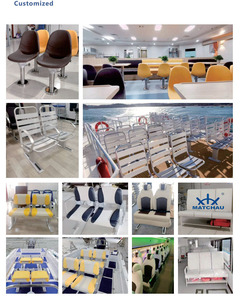 Chaise de conduite marine de haute qualité d'usine, chaise de <span class=keywords><strong>pilote</strong></span> - type rail, confortable pour les bateaux de capitaine - Product Image 4