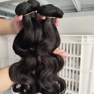 70 גרם\יחידה ישר זול טבעי cuticle merse שלי ברזילאי peruivian, שיער אדם הודי, ספק מארג חבילות - Product Image 1