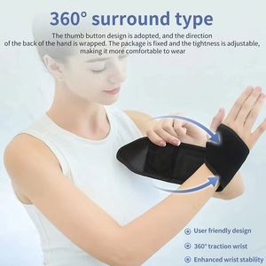 Dispositivo <span class=keywords><strong>de</strong></span> <span class=keywords><strong>masaje</strong></span> <span class=keywords><strong>de</strong></span> manos transfronterizo, pulsera térmica, masajeador eléctrico portátil con alimentación USB, control <span class=keywords><strong>de</strong></span> temporización, compresa caliente multimodo - Product Image 3
