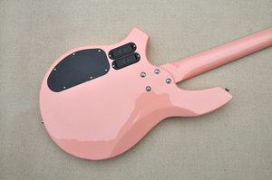 Flyoung - Bajo eléctrico de 4 cuerdas color rosa, instrumentos musicales, bajo eléctrico - Product Image 6