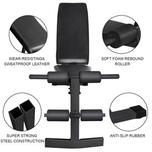 Banc de musculation portable réglable en acier de qualité professionnelle avec <span class=keywords><strong>support</strong></span> pour <span class=keywords><strong>haltères</strong></span> pour une musculation flexible et la musculation - Product Image 6