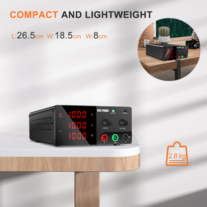 Alimentation électrique numérique de précision KUAIQU <span class=keywords><strong>R</strong></span>-SPS10010-232 haute puissance 1000W 0~100V 0~10A 110V/220V, prise US/EU/AU - Product Image 2