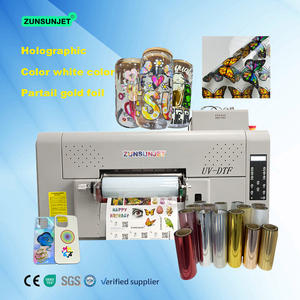 طابعة A3 للطباعة بالرقائق الذهبية والفضية الملونة UV DTF بتقنية النقل الرقمي مع آلة تغليف مدمجة - Product Image 4