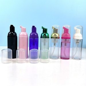 Customizable PET Black Matte Foaming Hand Soap <b>Pump</b> <b>Bottle</b> for Face Masks and Shampoo Personalized Logo Printing - Product Image 5