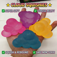 Balle anti-stress Cube transparente et résistante à la déchirure, pour la santé mentale et la relaxation rapide, livraison mondiale, gadget sensoriel premium