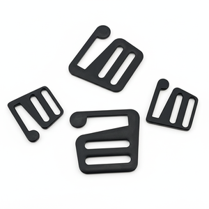 Hebilla de Gancho en G de Aleación de Zinc de Alta Resistencia, Ajustador Deslizante de Correas Negro Mate, Cierre de Liberación Rápida para Correas de Mochila de 19mm, 25mm, 38mm - Product Image 1