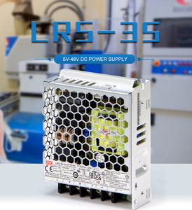 Fuente de Alimentación Conmutada Ultra Delgada Mean Well Serie LRS 35W 50W 75W 100W 150W 200W 350W 450W 600W 1200W 12V 24V 36V 48V - Product Image 5