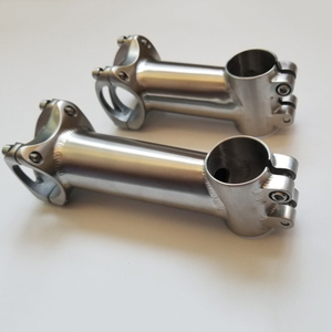 Potence de guidon de vélo de route en titane <span class=keywords><strong>NH</strong></span> avec finition anodisée noire polie, pièce de vélo légère - Product Image 3