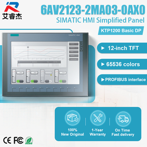 Nuevo Panel Táctil HMI Simatic Original 6AV2123-2MA03-0AX0 KTP1200 Basic, Pantalla TFT de 12 Pulgadas 6AV 2123-2MA03-0AX0 - Product Image 1