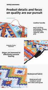 Colchoneta Impermeable para Exteriores, Gruesa, Resistente al Viento, para Playa, a Prueba de Humedad, para Picnics y Aventuras en la Playa - Product Image 3