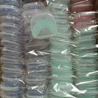 Protège-dents de boxe respirant et fin, moulable, pour jeunes et adultes, protection des lèvres et des dents