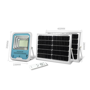 Venta caliente directo de fábrica Led lámpara de calle con energía Solar aluminio 8W 15W luces de jardín de inundación Solar - Product Image 4