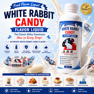 Essenza Liquida Concentrata al Gusto di Caramella al Latte White Rabbit di Taima - Aroma Classico Cremoso di Caramella al Latte, Grado Alimentare - Product Image 1