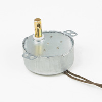 Moteur de projecteur antidéflagrant monophasé, moteur électrique synchrone AC 5W pour lampe LOGO et projecteur, montage sur panneau