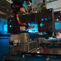 Robot de soudage automatique industriel à 6 axes, sans enseignement, pour soudage de plaques moyennes épaisses en acier au carbone