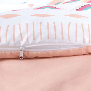 Juego de cama silencioso para niños pequeños, funda de edredón con estampado de dibujos animados en 3D, funda de almohada - Product Image 6