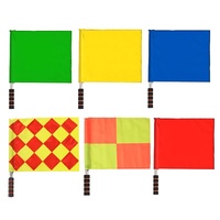 Drapeaux d'arbitre de football 2026 en gros, drapeaux d'assistant d'arbitre, drapeaux de juge de touche