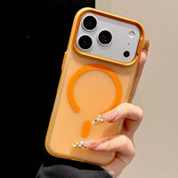 Coque de téléphone portable en PC givré de nouvelle couleur pour iPhone 18 Pro Max avec aimant, compatible avec iPhone 18, 17, 16, 15, 14, coque arrière rigide