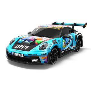 SJY-PO4302 Nouveau modèle 2026 Voiture RC de drift à l'échelle 1/43 en métal, télécommande 4 canaux, portée 50m, prête à l'emploi, gyroscope, éclairage, pour bureau - Product Image 3