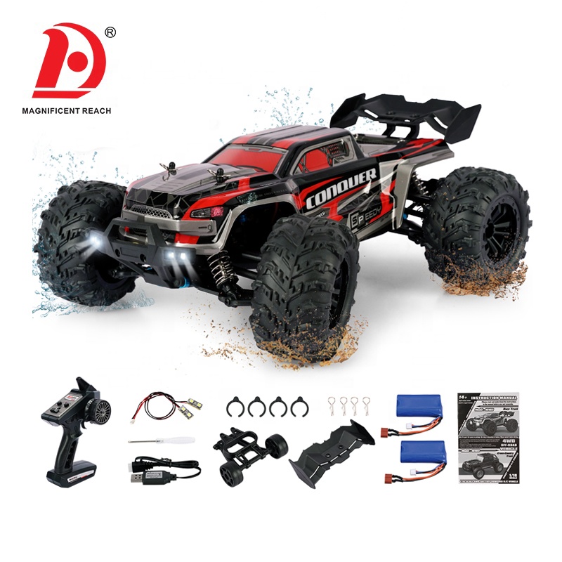 HUADA-Off-Road Грузовик с дистанционным управлением для детей, дрифт-машины, водонепроницаемый RC, высокая скорость, взрослые и дети, 4x4, 2022 г.