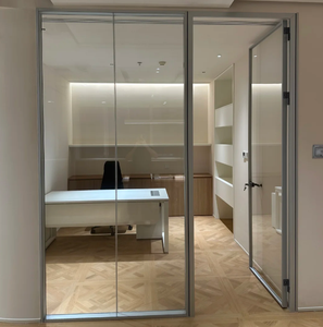 Elegantes Paredes Divisorias <span class=keywords><strong>de</strong></span> Vidrio Panorámico sin Marco para Interiores, Aislamiento Acústico Profesional para Oficinas <span class=keywords><strong>de</strong></span> Abogados y Contabilidad - Product Image 4