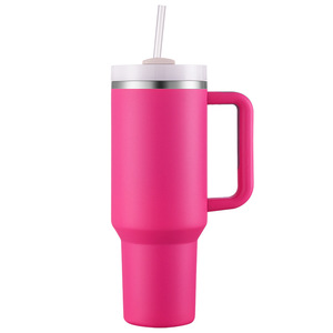 Thermos à double paroi de haute qualité de 2e génération, 40 oz, avec poignée, pour voiture, avec maintien au froid et au chaud pendant 6 heures - Product Image 5