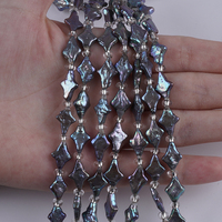 Perles d'eau douce naturelles irrégulières en forme d'étoile de 40 cm, 18 cm, 8-11*13-16 mm, vente en gros, pour la fabrication de bijoux