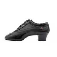 Vente en gros BD danse professionnelle chaussures de danse latine pour hommes en cuir noir pratique d'enseignement salle de bal Jazz valse Performance Oxford
