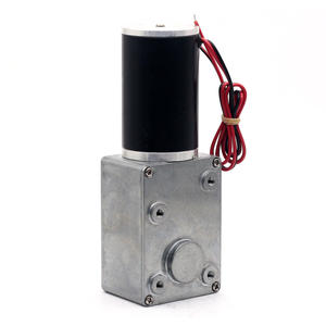 Aslong 5882-45 Moteur à engrenages cc 12 volts de haute qualité Mini boîte de vitesses électrique à vis sans fin ROHS Brosse Aimant permanent - Product Image 2