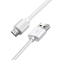 Câble de charge rapide blindé USB Focuses, câble Micro USB, Ladekabel Micro USB Type-B 1M, câble de charge et de données pour Samsung