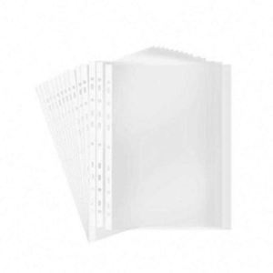 Precios Bajos, Protectores de Páginas de 100 Hojas, Tamaño Personalizado, Perforados, Fundas de Plástico Resistentes para Archivos, Fundas Personalizadas para Carpetas de Papel - Product Image 1