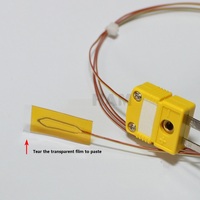 Fil de mesure de la température thermocouple de type K auto-adhésif monté en Surface