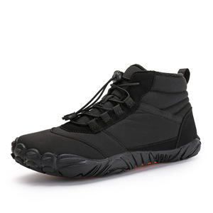 Bottes d'hiver unisexes, hauteur cheville, bout rond, tige synthétique, semelle extérieure en caoutchouc antidérapante, doublure chaude en fourrure, semelle intermédiaire en EVA - Product Image 5