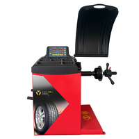 Machine d'équilibrage de roues durable, directement de l'usine, avec mesure laser, précision 1g, vitesse 220 tr/min, norme CE, prise en charge OEM