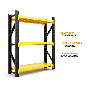 Étagère à roulettes pliable en acier au carbone à 5 niveaux, gain de place, portable, robuste, de qualité supérieure, pour usage industriel - Product Image 1