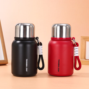 Thermal Cup 316 Stainless Steel Vacuum Insulated Water <b>Bottle</b> Portable With Strap For Student Use - Product Image 3